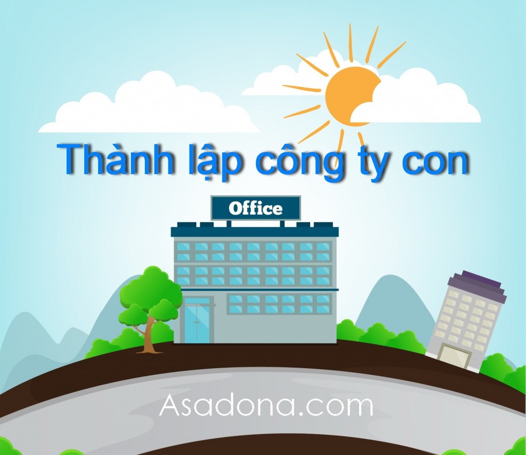 thanh lap cong ty con